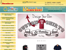 Tablet Screenshot of bowlingshirt.com